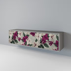 FLOWERET DREAM TV-Lowboard mit 3 Türen in Grau