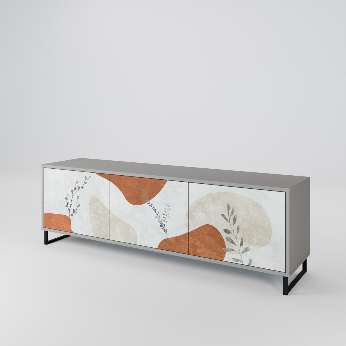 TRANQUIL TWIG 3-türiges TV-Lowboard