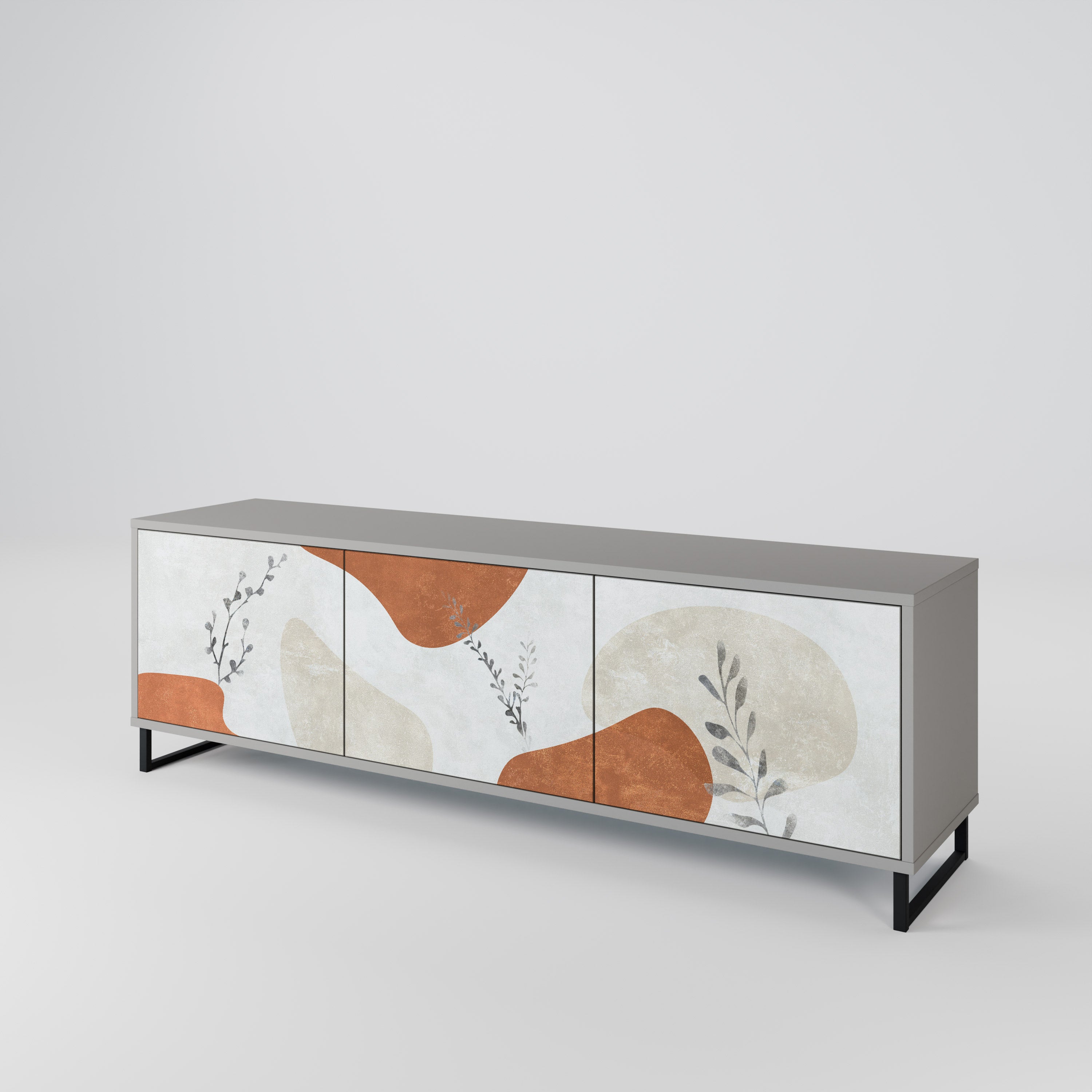 TRANQUIL TWIG 3-Door TV Cabinet