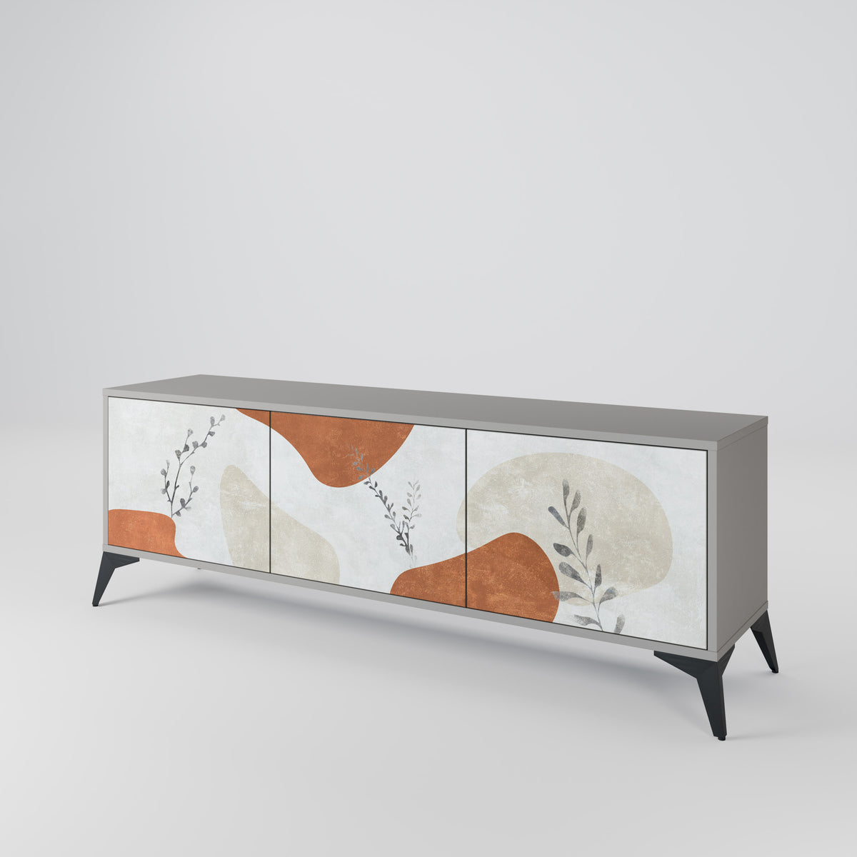 TRANQUIL TWIG 3-türiges TV-Lowboard