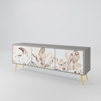 WILD TENDERNESS TV-Lowboard mit 3 Türen in Grau