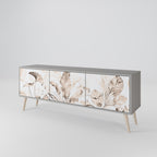 WILD TENDERNESS TV-Lowboard mit 3 Türen in Grau