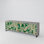 VERDANT PLEASURES TV-Lowboard mit 3 Türen in Grau