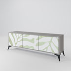 BOTANICAL SPARK TV-Lowboard mit 3 Türen in Grau