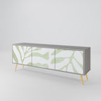 BOTANICAL SPARK TV-Lowboard mit 3 Türen in Grau