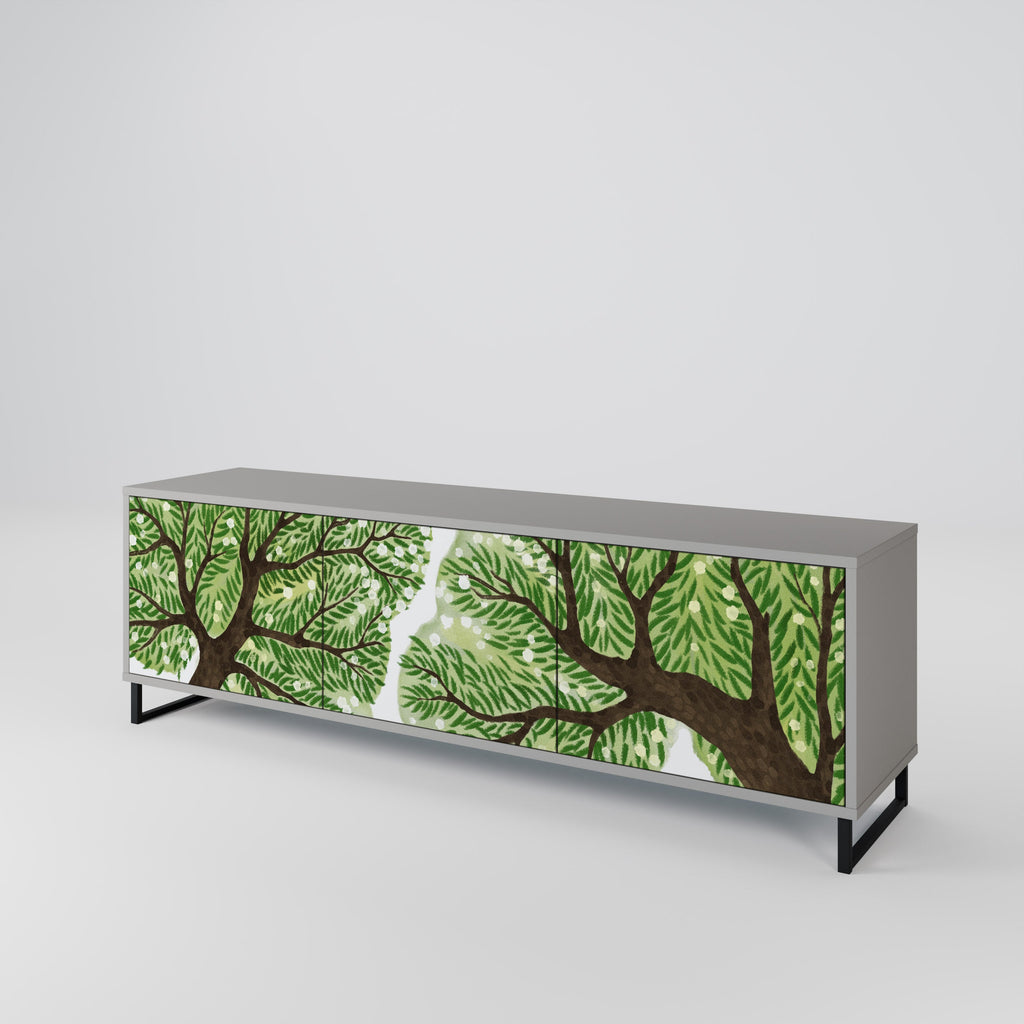 WILDERNESS DASH TV-Lowboard mit 3 Türen in Grau