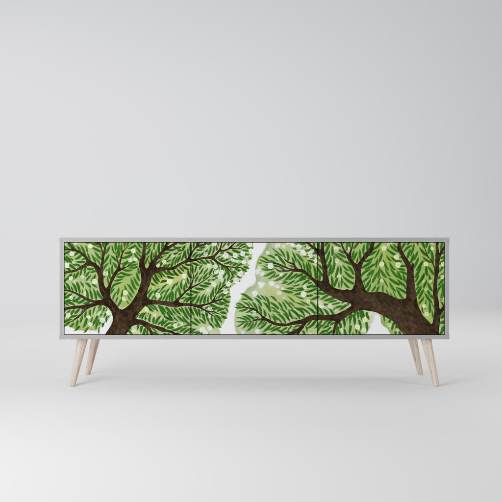 WILDERNESS DASH TV-Lowboard mit 3 Türen in Grau