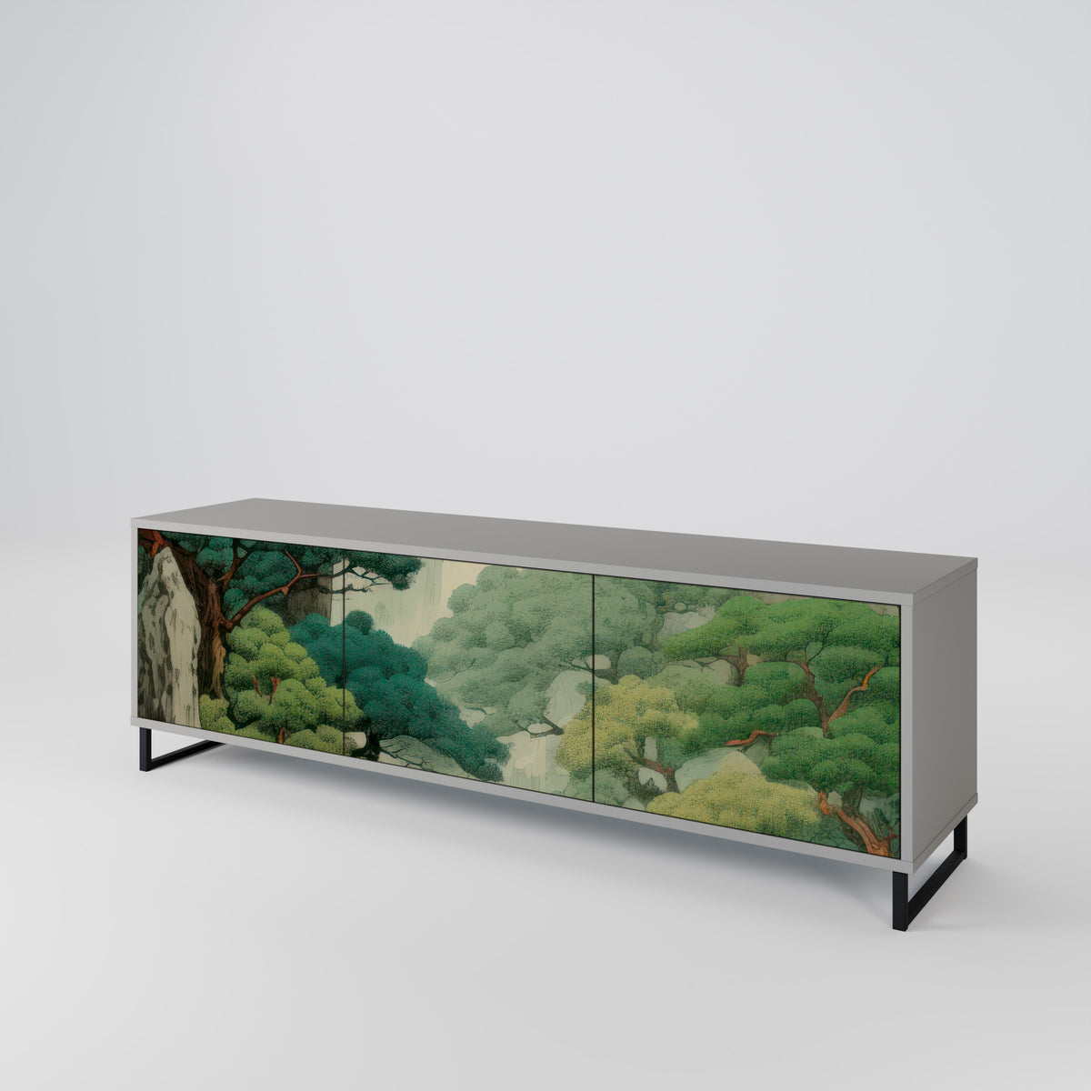 VERDURE ABYSS 3-türiges TV-Lowboard