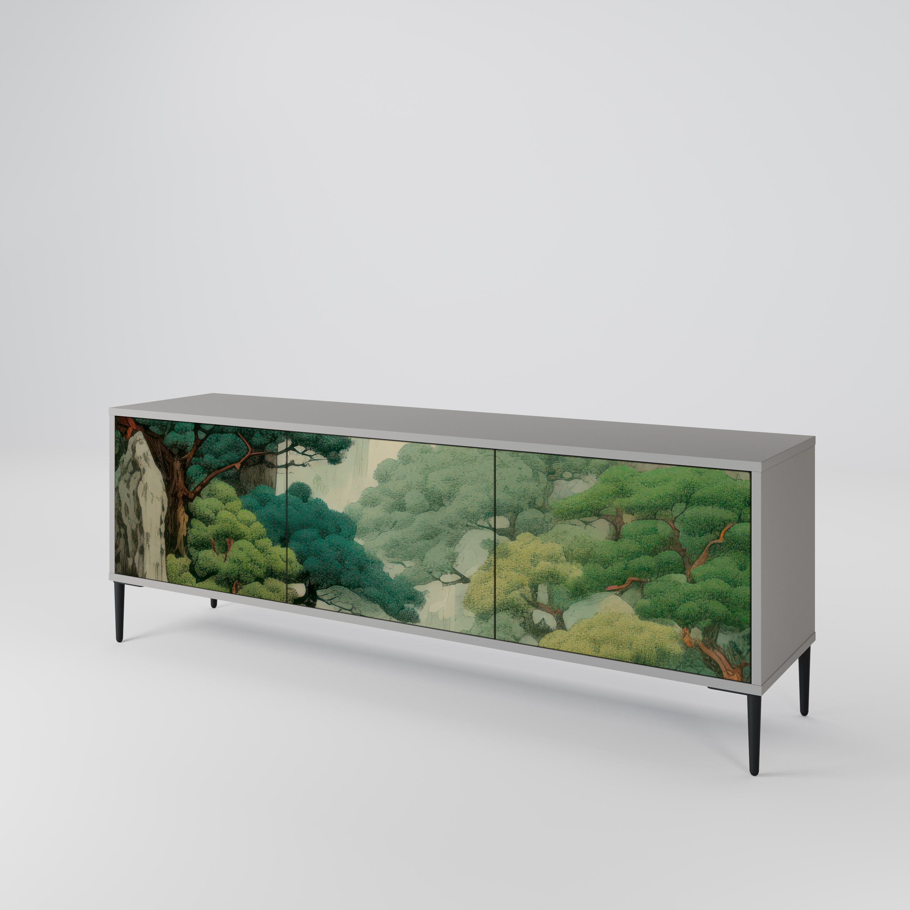 VERDURE ABYSS 3-türiges TV-Lowboard
