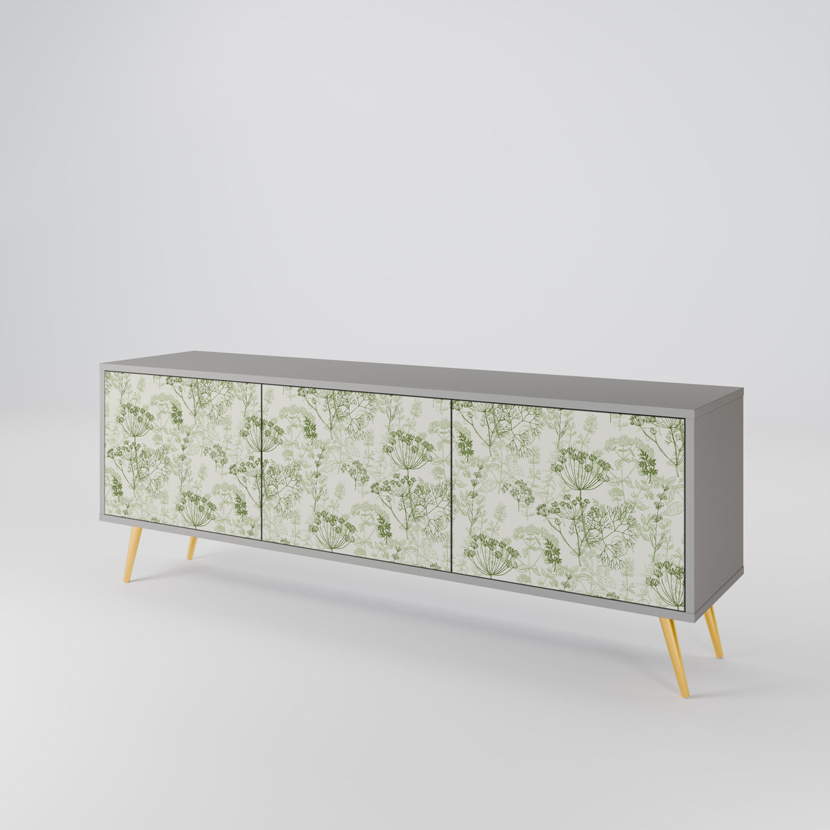 FENNEL BALDACHIN 3-türiges TV-Lowboard