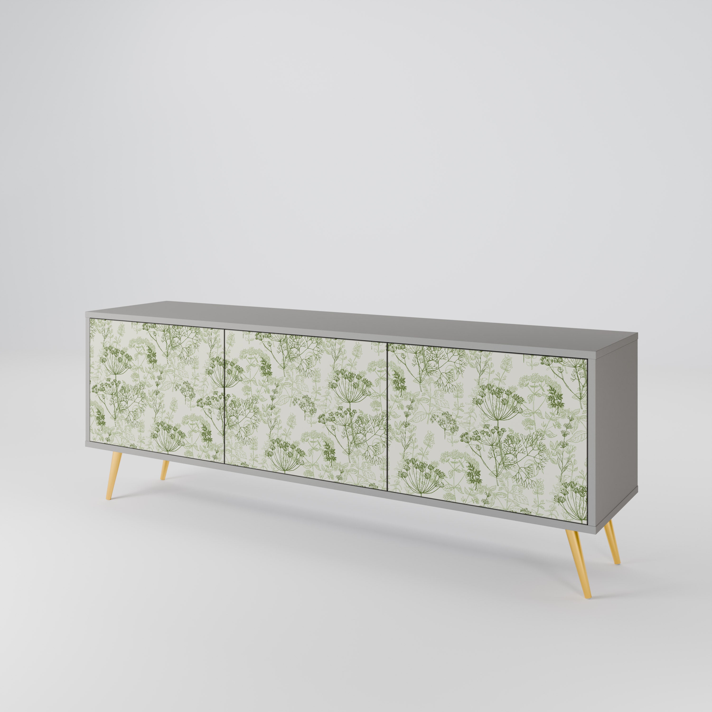 FENNEL BALDACHIN 3-türiges TV-Lowboard