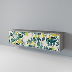 LEMON TREE TV-Lowboard mit 3 Türen in Grau