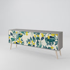 LEMON TREE TV-Lowboard mit 3 Türen in Grau