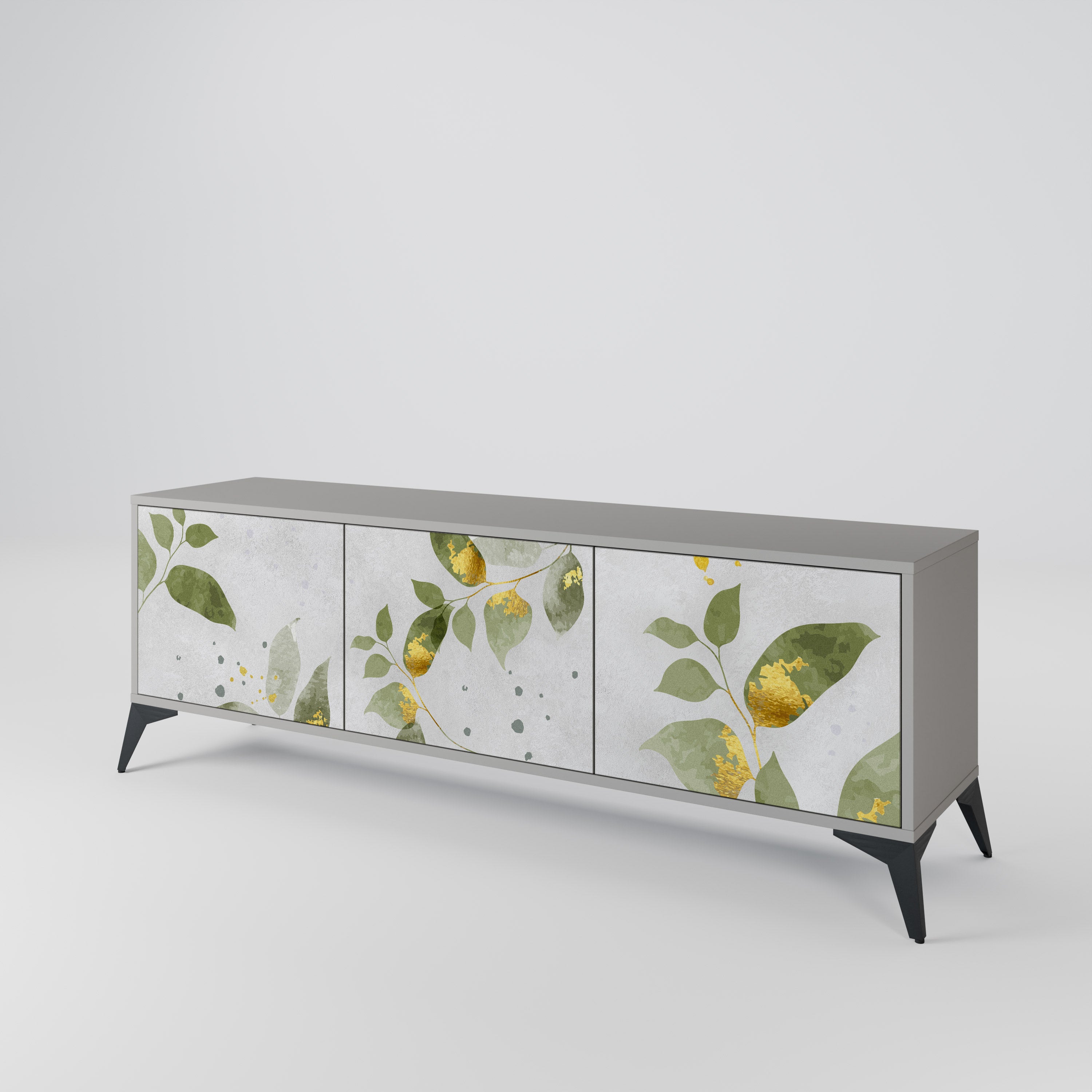 ELEGANT BOTANICS 3-Door TV Cabinet