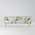 ELEGANT BOTANICS TV-Lowboard mit 3 Türen in Grau