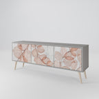 AUTUMN FRAGILITY TV-Lowboard mit 3 Türen in Grau