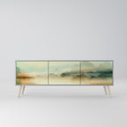 MORNING BY THE LAKE TV-Lowboard mit 3 Türen in Grau