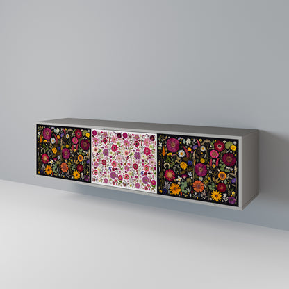 DAYNITE GARDEN 3-türiger TV-Schrank