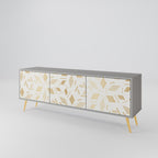 SPOTTED DAZE TV-Lowboard mit 3 Türen in Grau