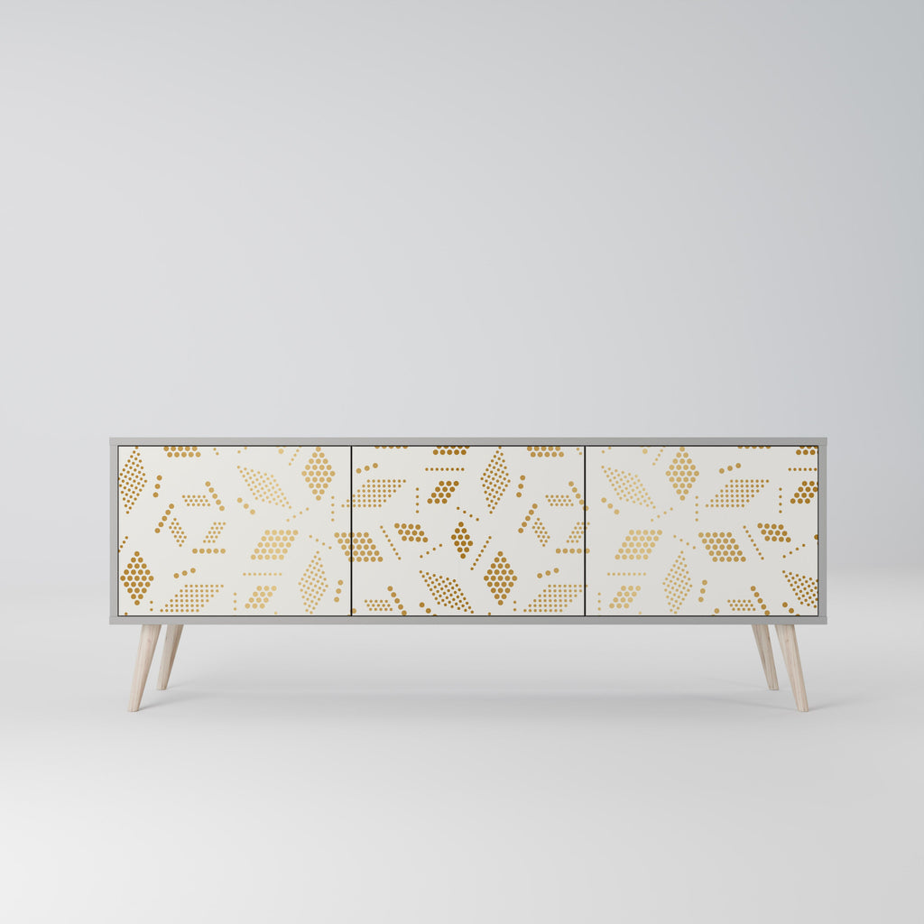 SPOTTED DAZE TV-Lowboard mit 3 Türen in Grau