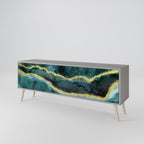 GOLDRUSH ODYSSEY TV-Lowboard mit 3 Türen in Grau