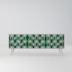 GREEN EYES TV-Lowboard mit 3 Türen in Grau