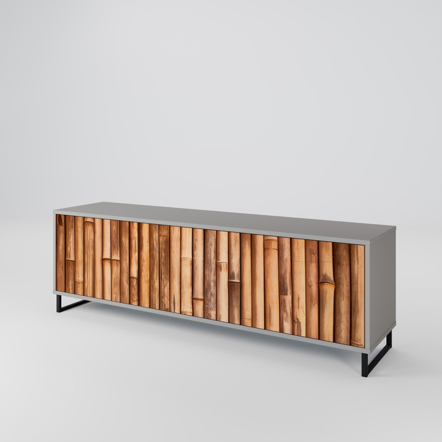 NATURAL WOOD 3-türiges TV-Lowboard