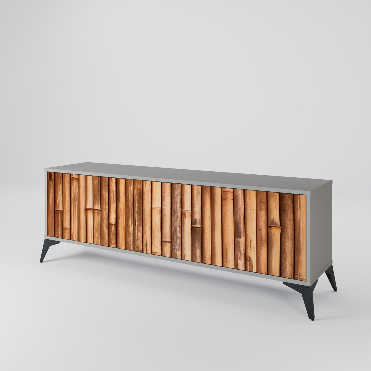 NATURAL WOOD 3-türiges TV-Lowboard