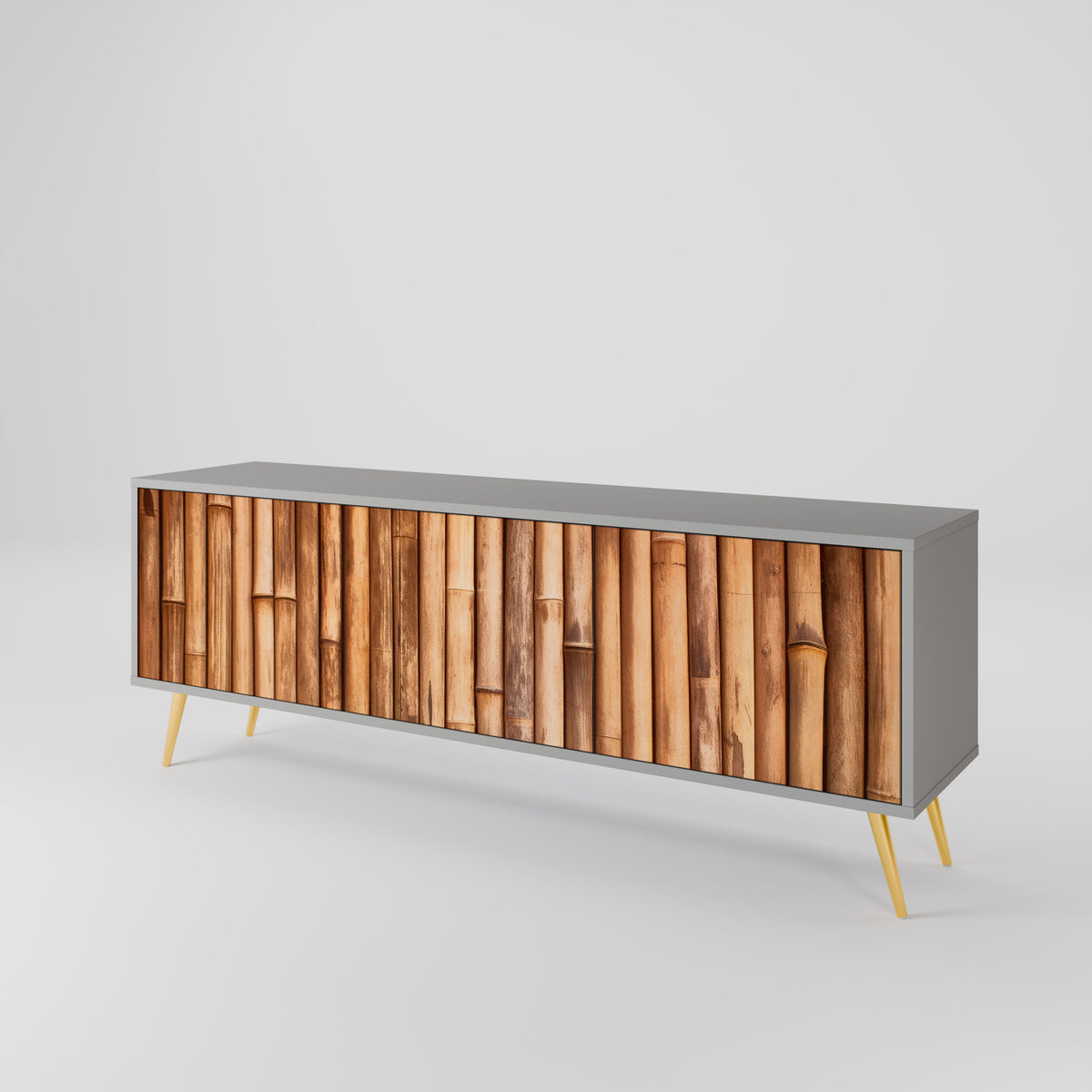 NATURAL WOOD 3-türiges TV-Lowboard