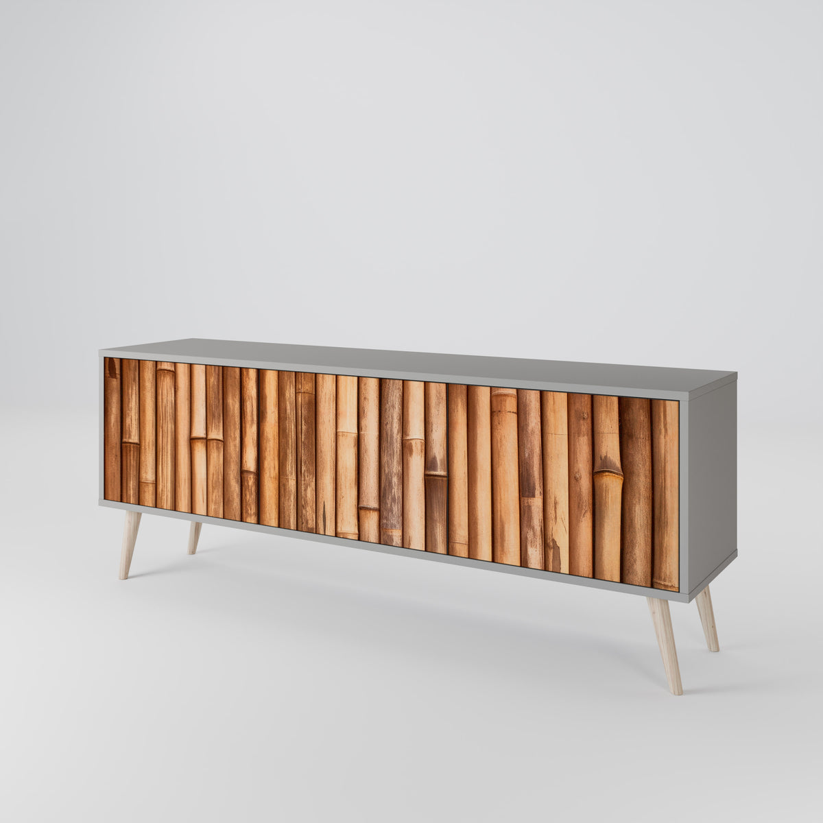 NATURAL WOOD 3-türiges TV-Lowboard