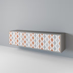 HAZY NOSTALGIA TV-Lowboard mit 3 Türen in Grau