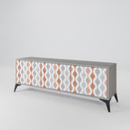 HAZY NOSTALGIA TV-Lowboard mit 3 Türen in Grau