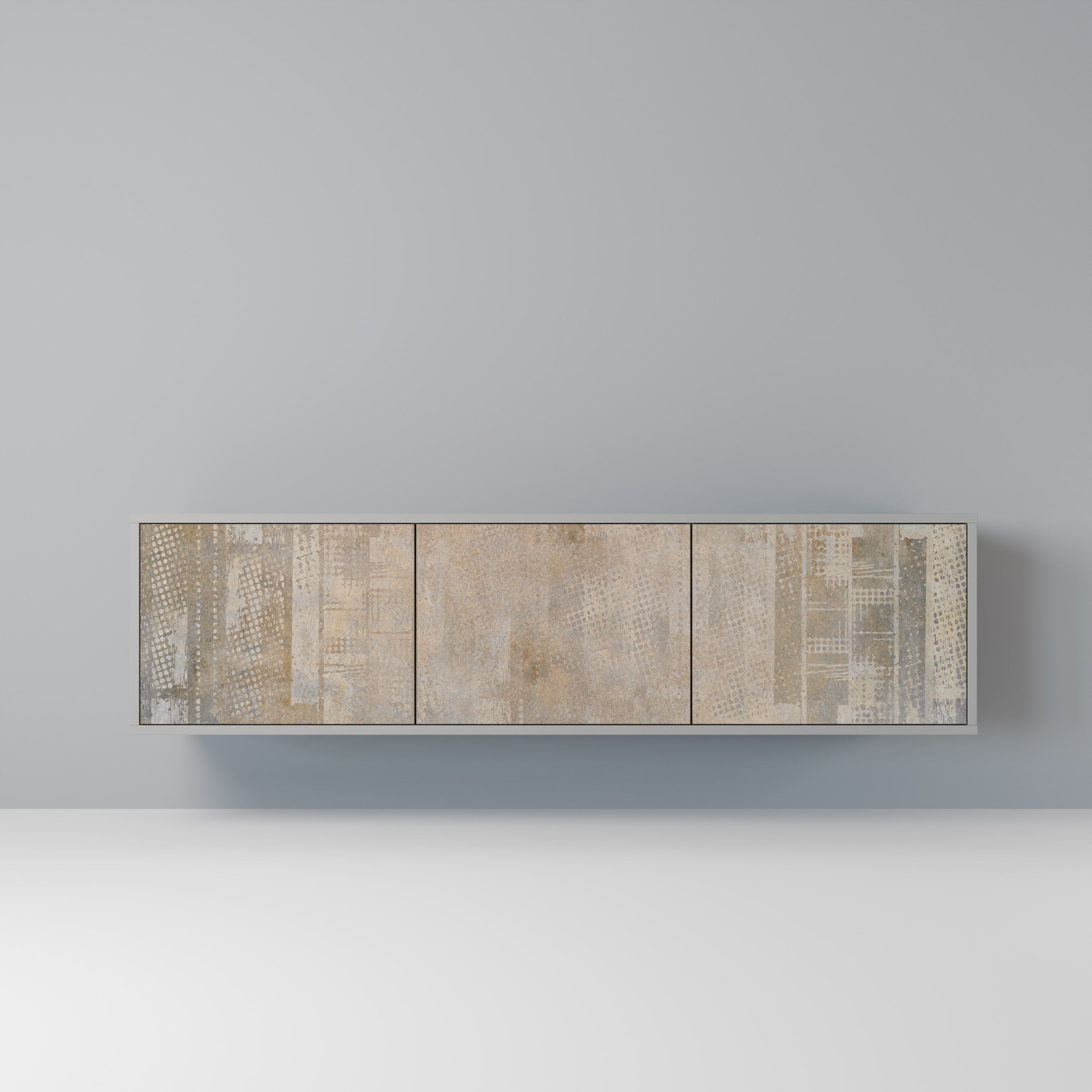 SCREEN ERROR TV-Lowboard mit 3 Türen in Grau