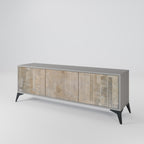 SCREEN ERROR TV-Lowboard mit 3 Türen in Grau