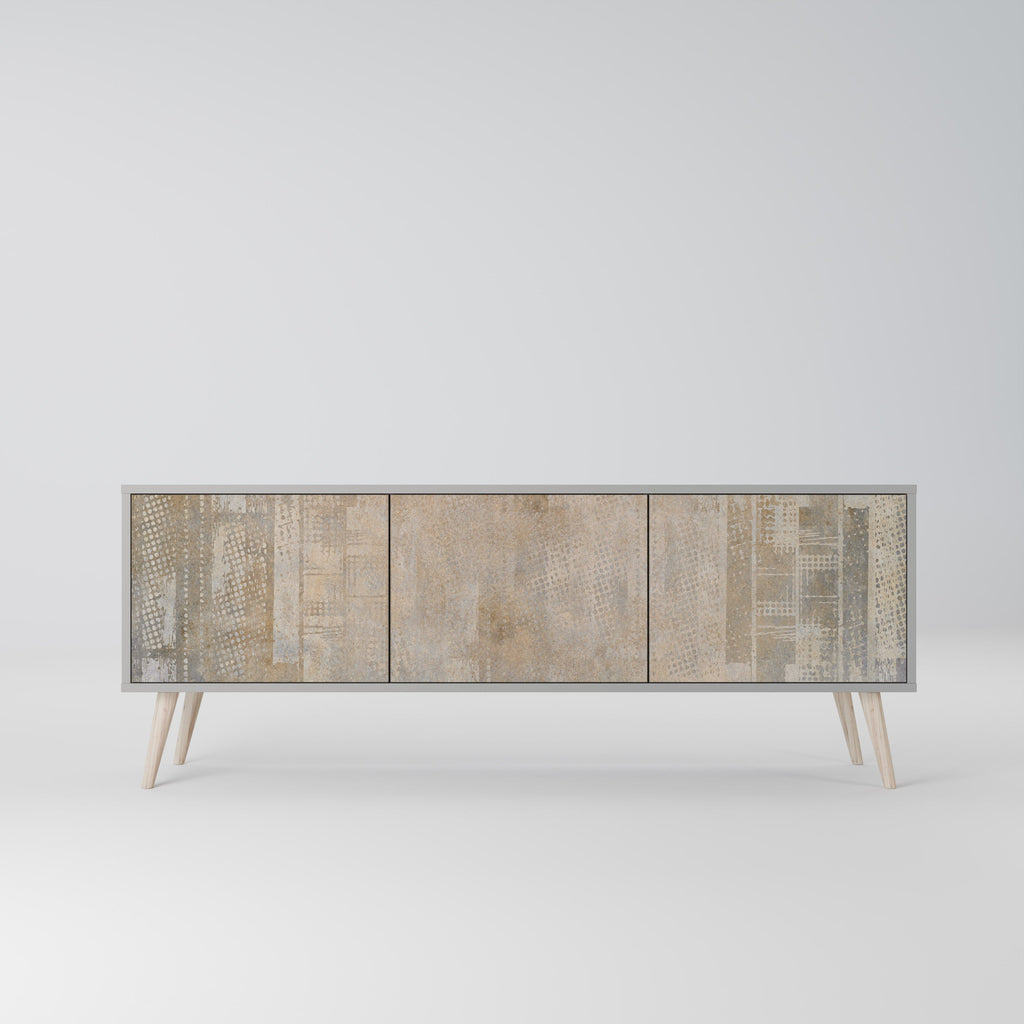 SCREEN ERROR TV-Lowboard mit 3 Türen in Grau