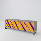 DREAMS COME TRUE TV-Lowboard mit 3 Türen in Grau