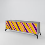 DREAMS COME TRUE TV-Lowboard mit 3 Türen in Grau