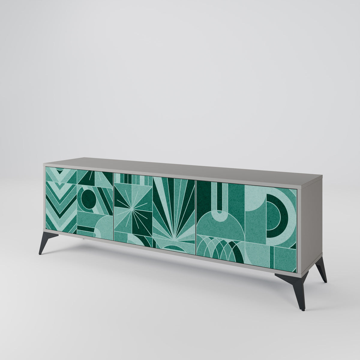 HARMONIC GRID 3-türiges TV-Lowboard