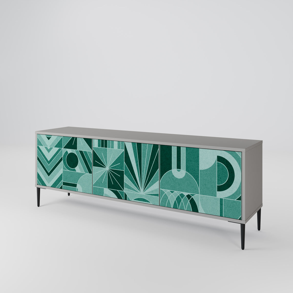 HARMONIC GRID 3-türiges TV-Lowboard