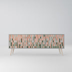 BUILDING THE FUTURE TV-Lowboard mit 3 Türen in Grau