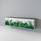 EXPENSIVE NATURE TV-Lowboard mit 3 Türen in Grau