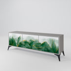 EXPENSIVE NATURE TV-Lowboard mit 3 Türen in Grau