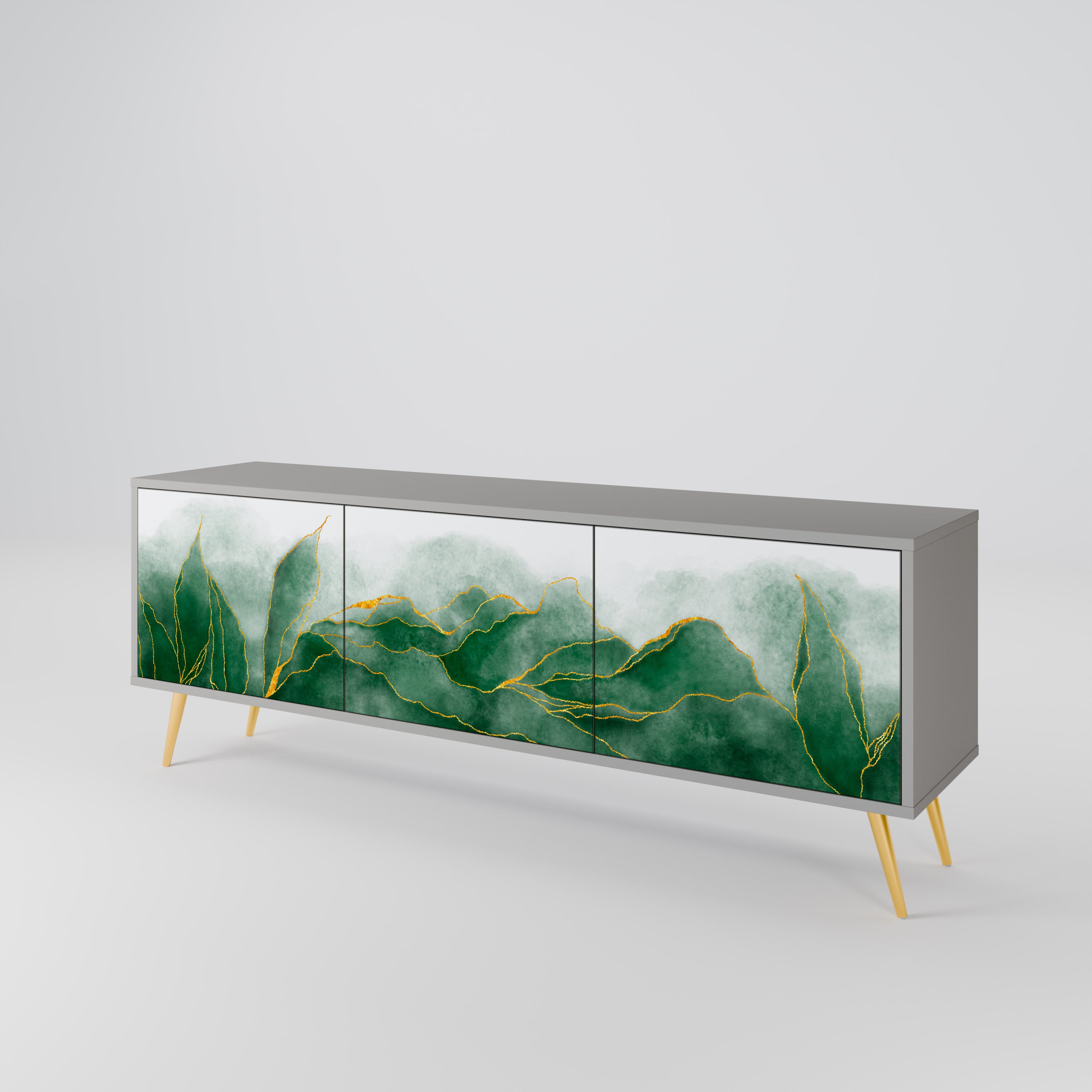EXPENSIVE NATURE 3-Door TV Cabinet