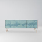 SKY WASH TV-Lowboard mit 3 Türen in Grau