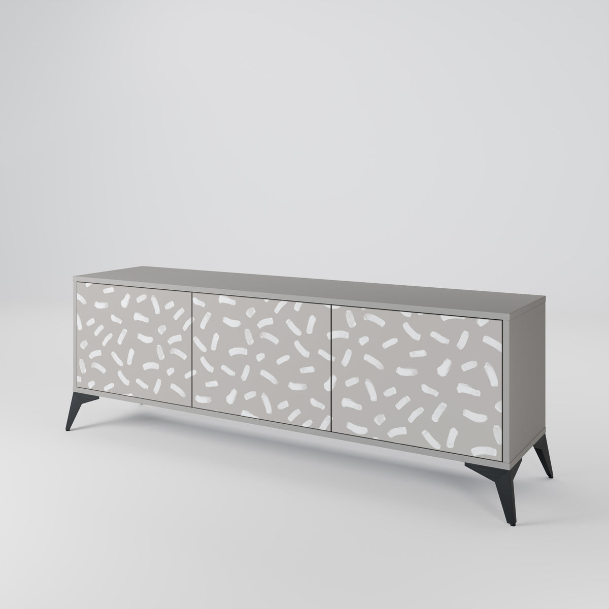 PASSING SECONDS 3-Door TV Cabinet