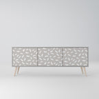 PASSING SECONDS TV-Lowboard mit 3 Türen in Grau