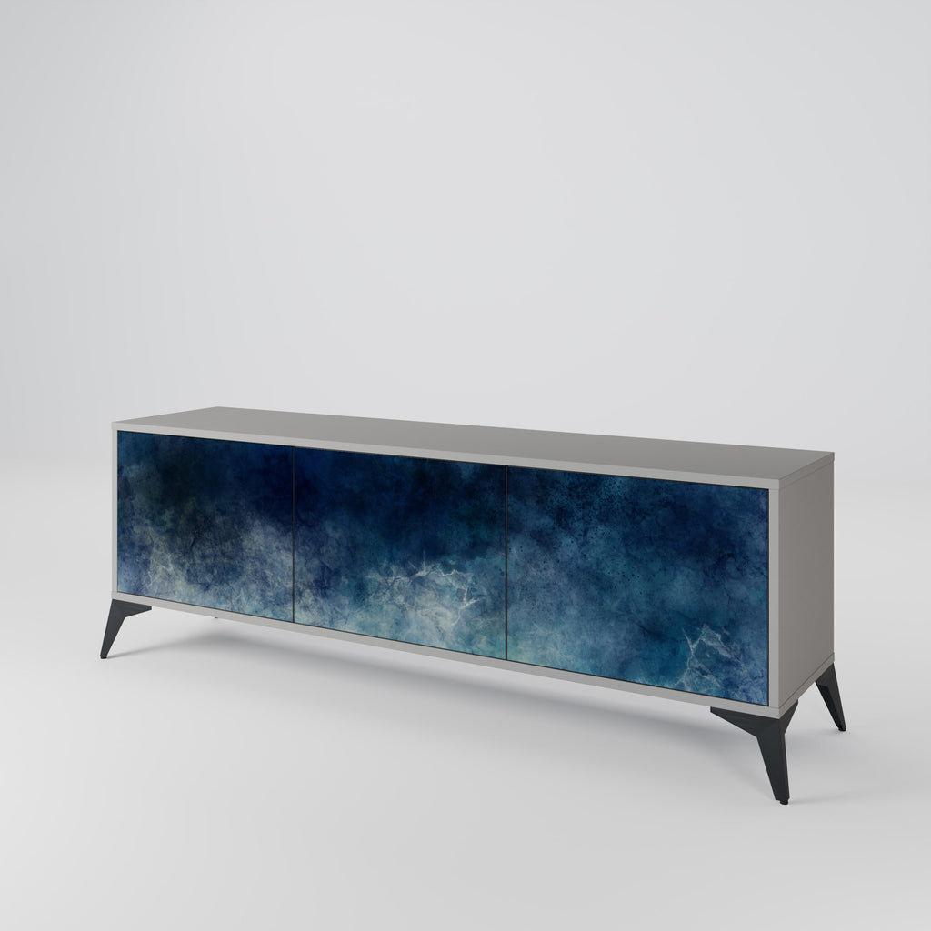 CELESTIAL FALL TV-Lowboard mit 3 Türen in Grau