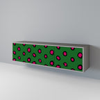 FUNKY SPOTS TV-Lowboard mit 3 Türen in Grau