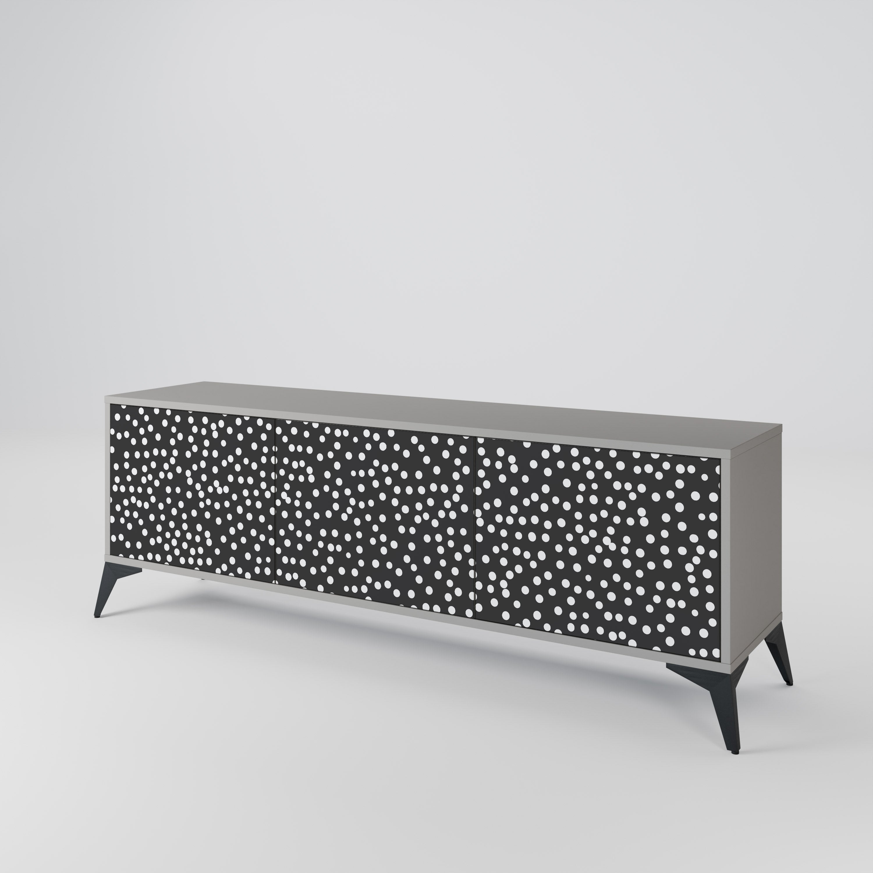 BLINDING LIGHTS 3-Door TV Cabinet