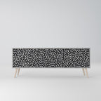 BLINDING LIGHTS TV-Lowboard mit 3 Türen in Grau